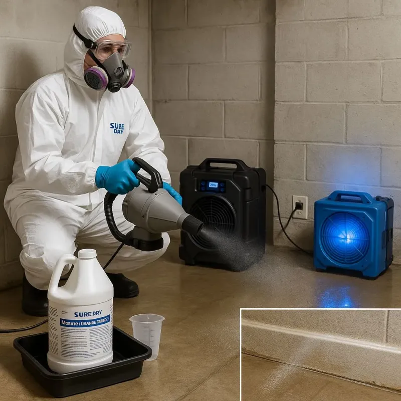 Sanitization and Odor Removal process in Bruceton, TN