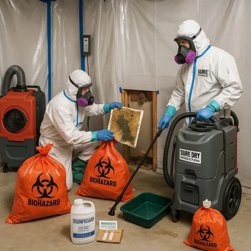 Contaminated Water Handling Protocols process in Bruceton, TN